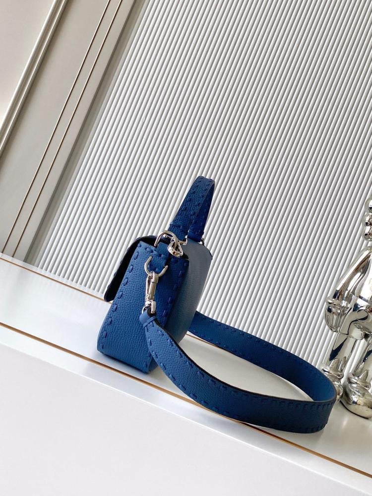 Refined Leather Top Handle Bag Style 1244778094