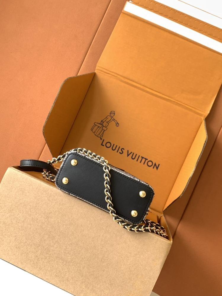 Crystal-Embellished Top Handle Bag Style 341399809