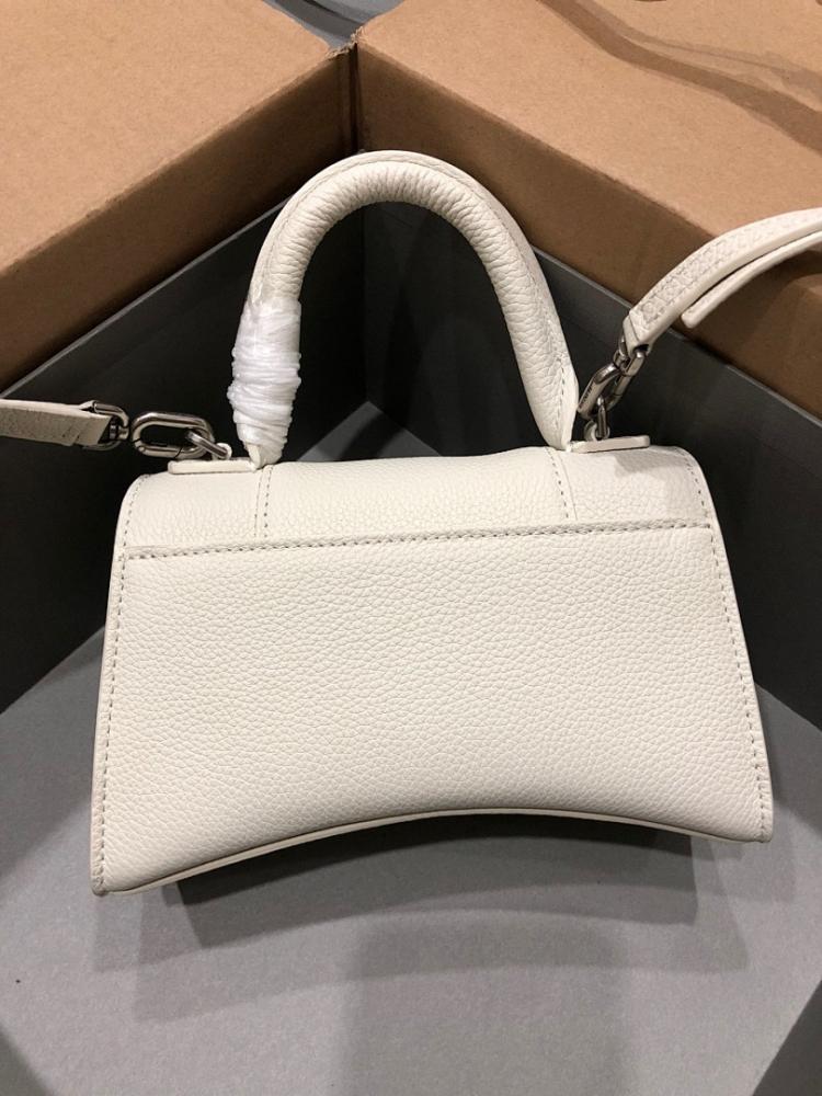 Modern Stylish Leather Top Handle Bag 19x8x21cm