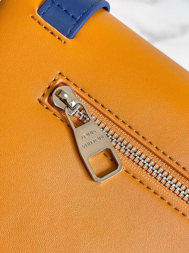 Elegant Refined Leather Tote Bag 24x19x18cm