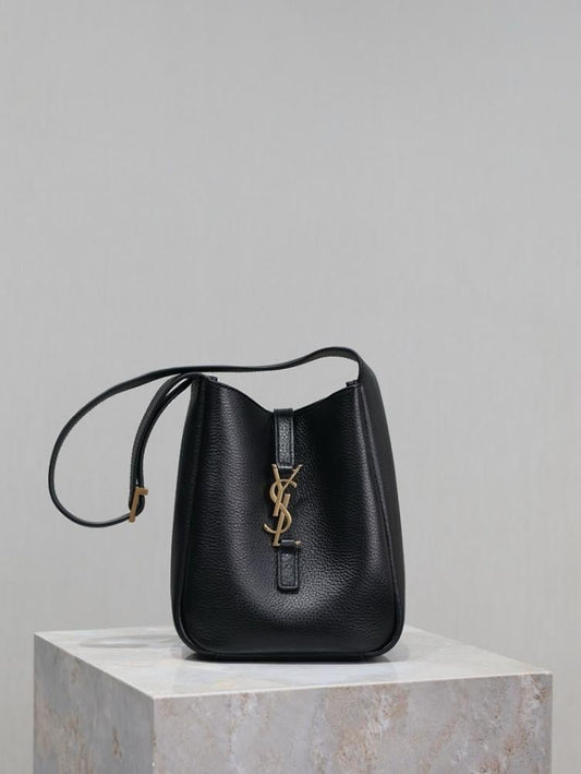 Alma Leather Shoulder Bag 15x16x7cm