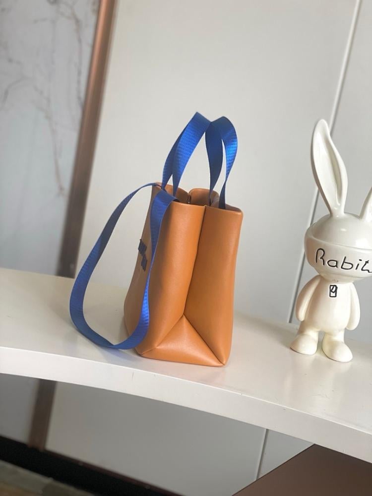 Modern Refined Leather Tote Bag 25x19x11cm