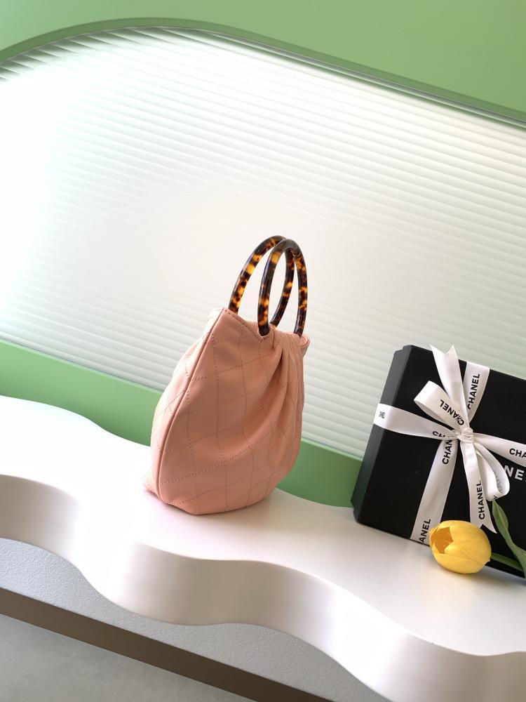 Quilted Lambskin Top Handle Bag Style 404324305
