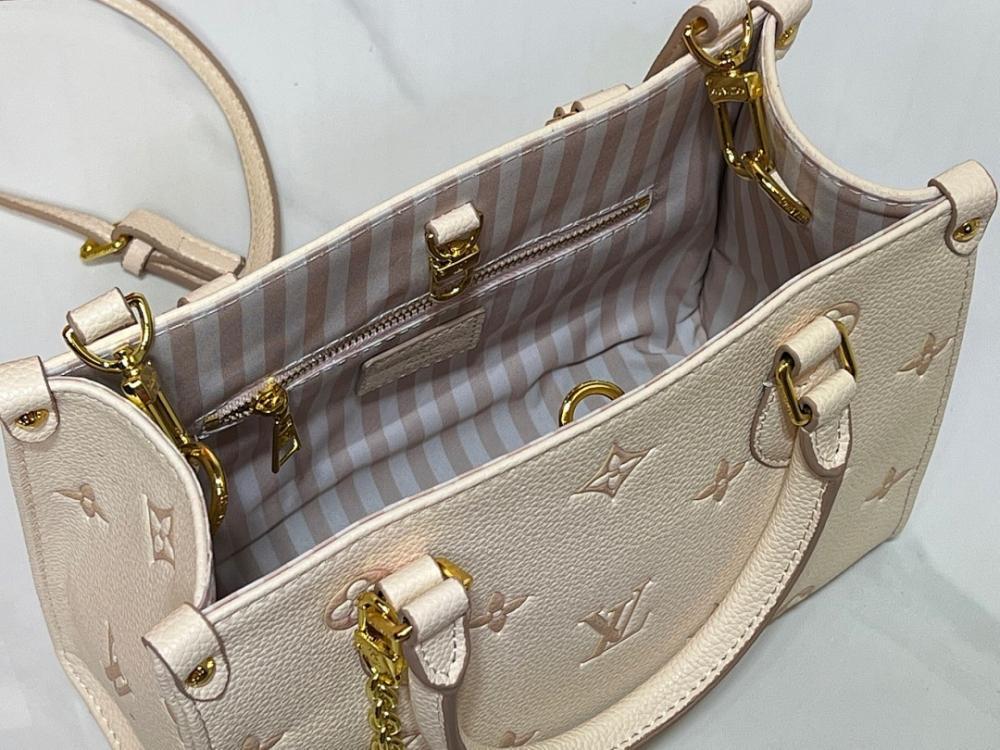 OnTheGo Monogram Leather Shoulder Bag 25x19x11.5cm Style 1870820897