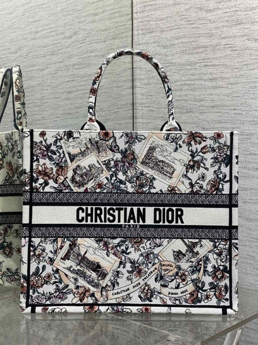 Embroidered Tote Bag Style 1202269306