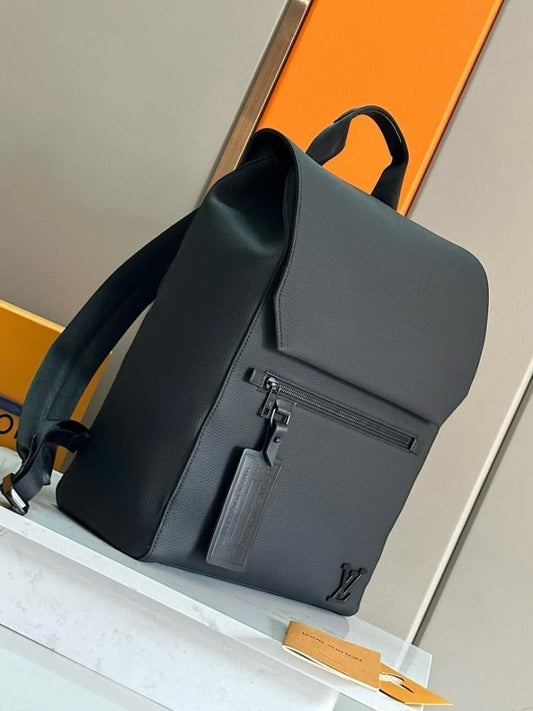 Stylish Refined Leather Crossbody Bag 33x12x38cm