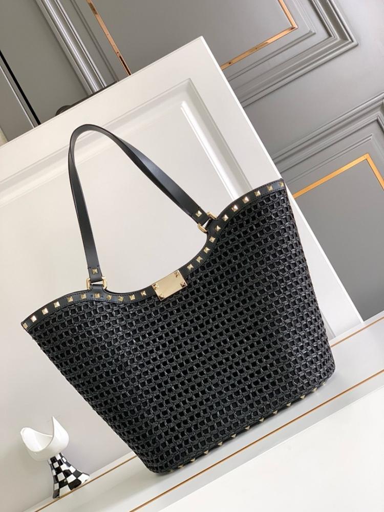 Stylish Premium Woven Raffia Shoulder Bag 31x30x14cm