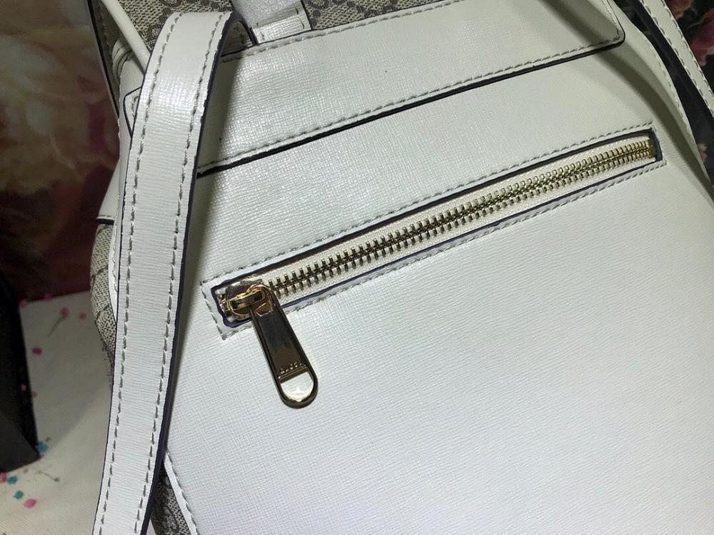 Elegant Brown Leather Backpack