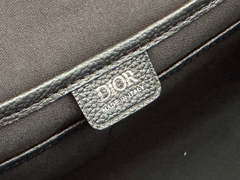 Classic Black Calfskin Crossbody Bag