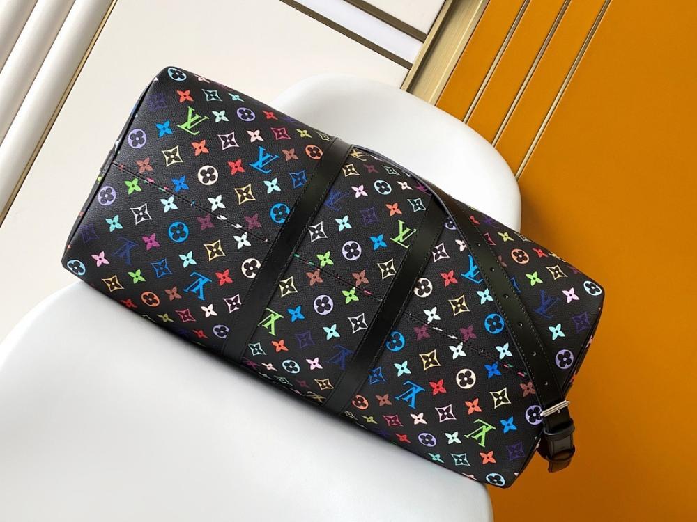 Keepall Monogram Leather Travel Bag 50x29x23cm Style 1566726456