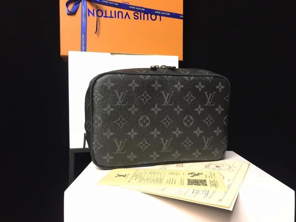 Modern Luxury Monogram Leather Bag 26x17x7cm