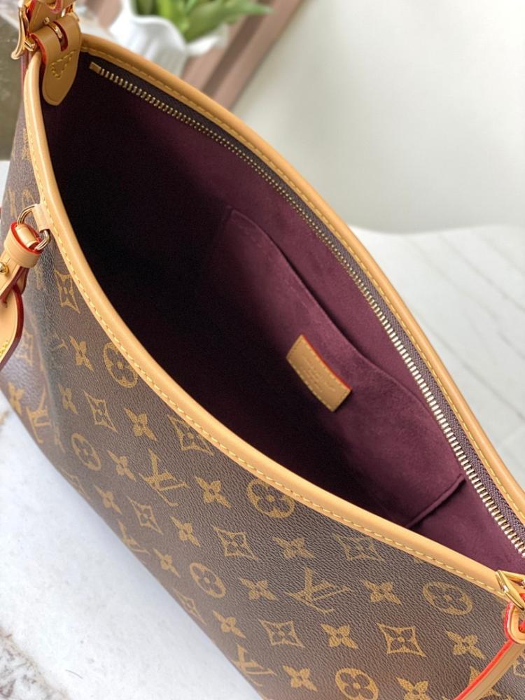 Modern Monogram Leather Shoulder Bag 33.5x20x10cm