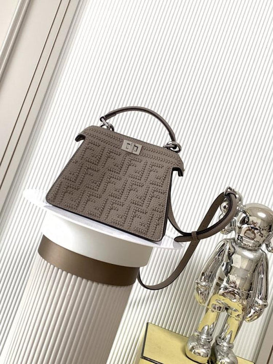 Calfskin Top Handle Bag Style 22167038