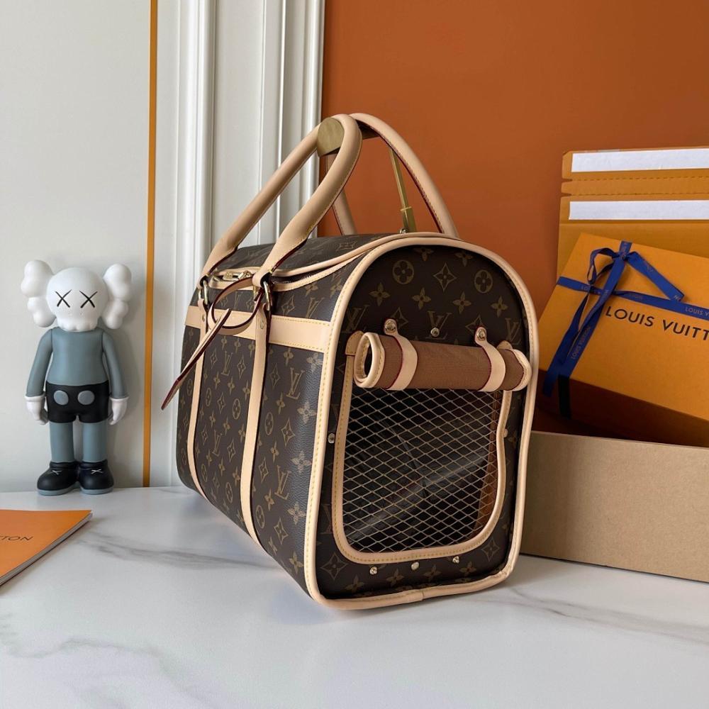 Modern Monogram Leather Crossbody Bag 40x29x23cm