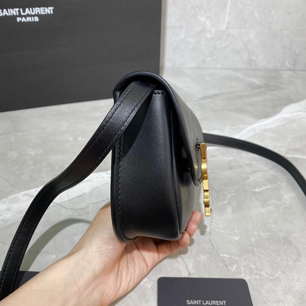 Elegant Stylish Gold Calfskin Bag