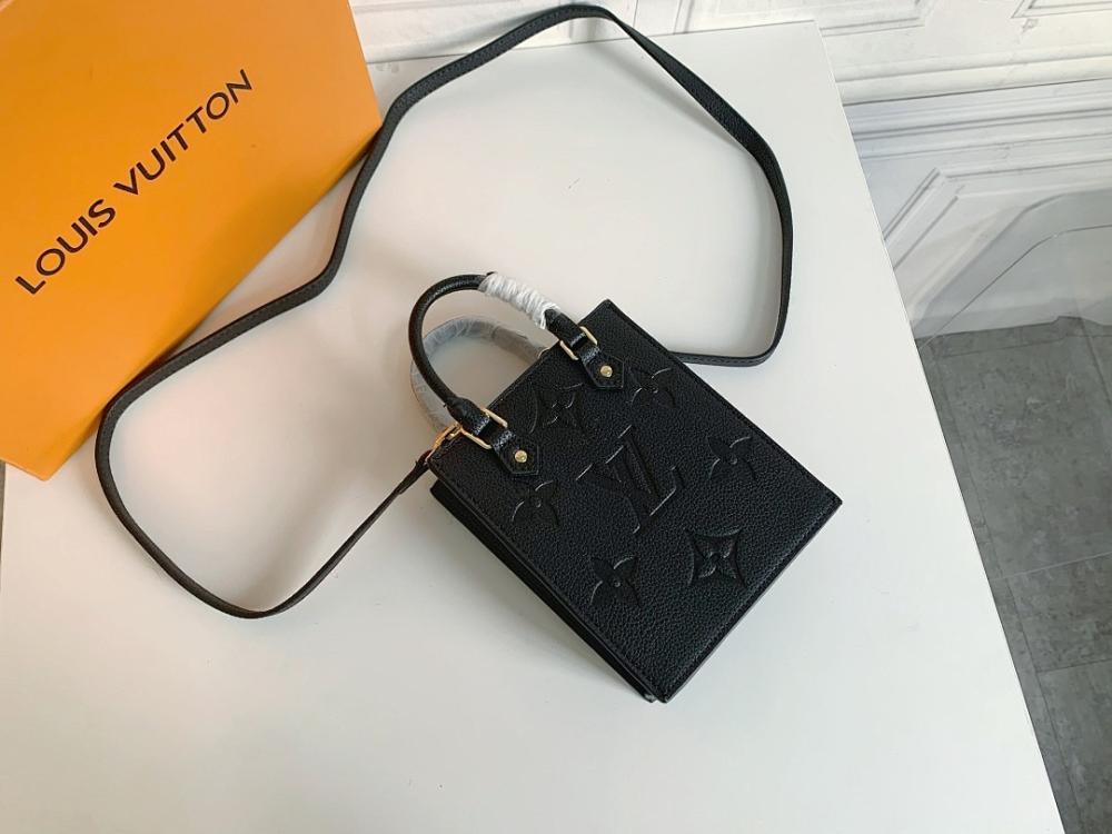Stylish Refined Leather Shoulder Bag 14x17x5cm