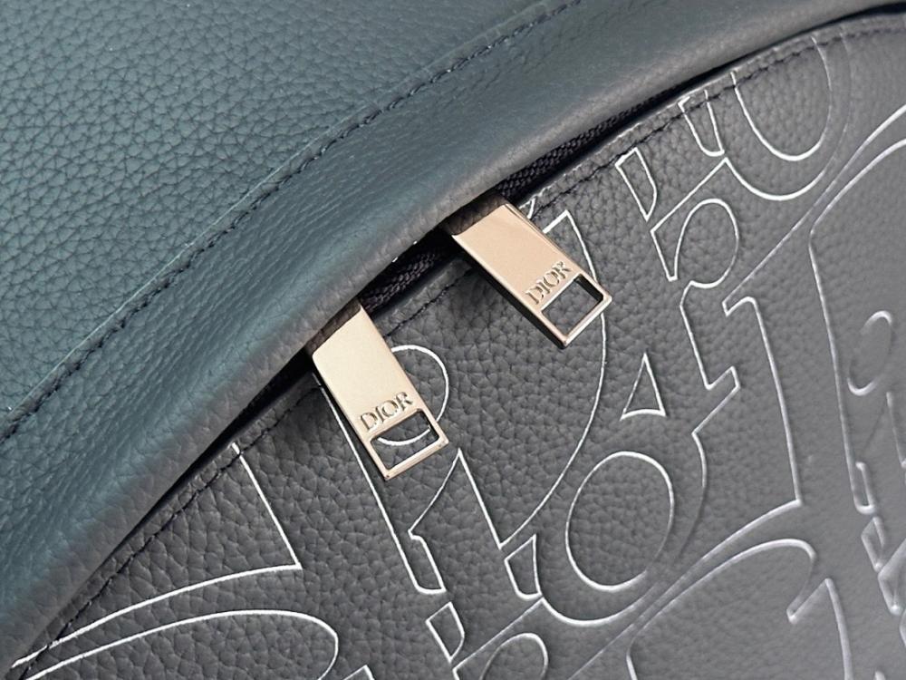 Elegant Blue Quilted Leather Shoulder Bag