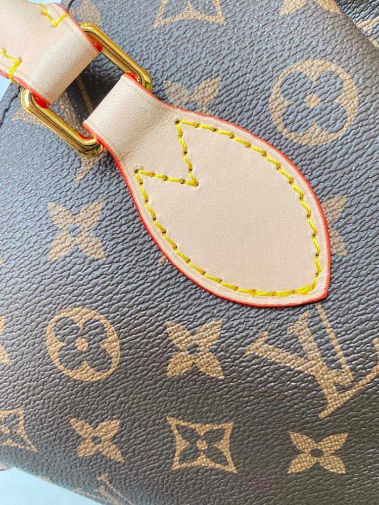 Luxury Canvas Shoulder Bag 25x23x14cm