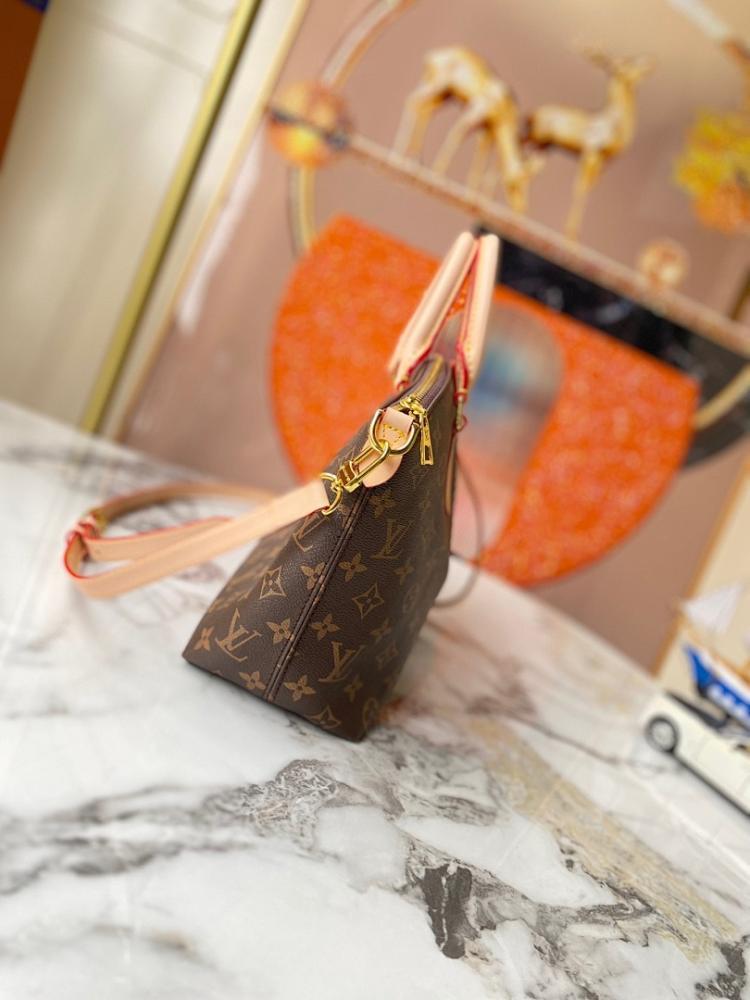 Luxury Canvas Shoulder Bag 25x23x14cm