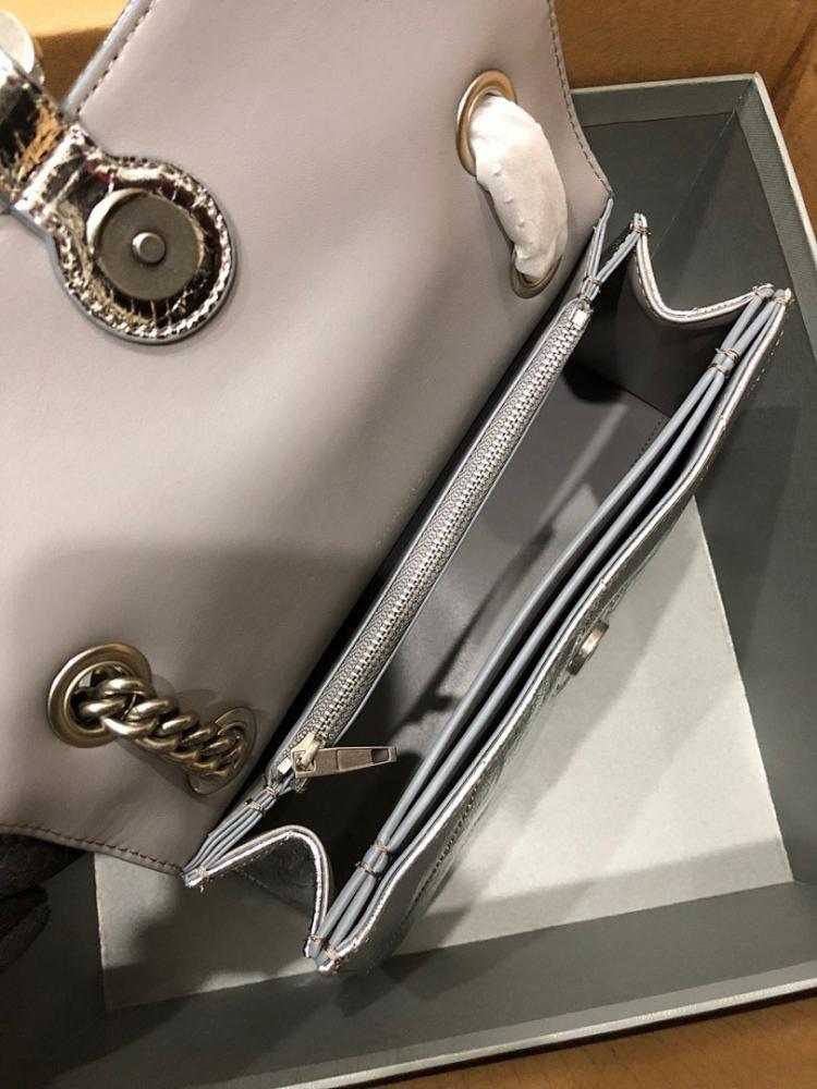 Modern Quilted Leather Shoulder Bag