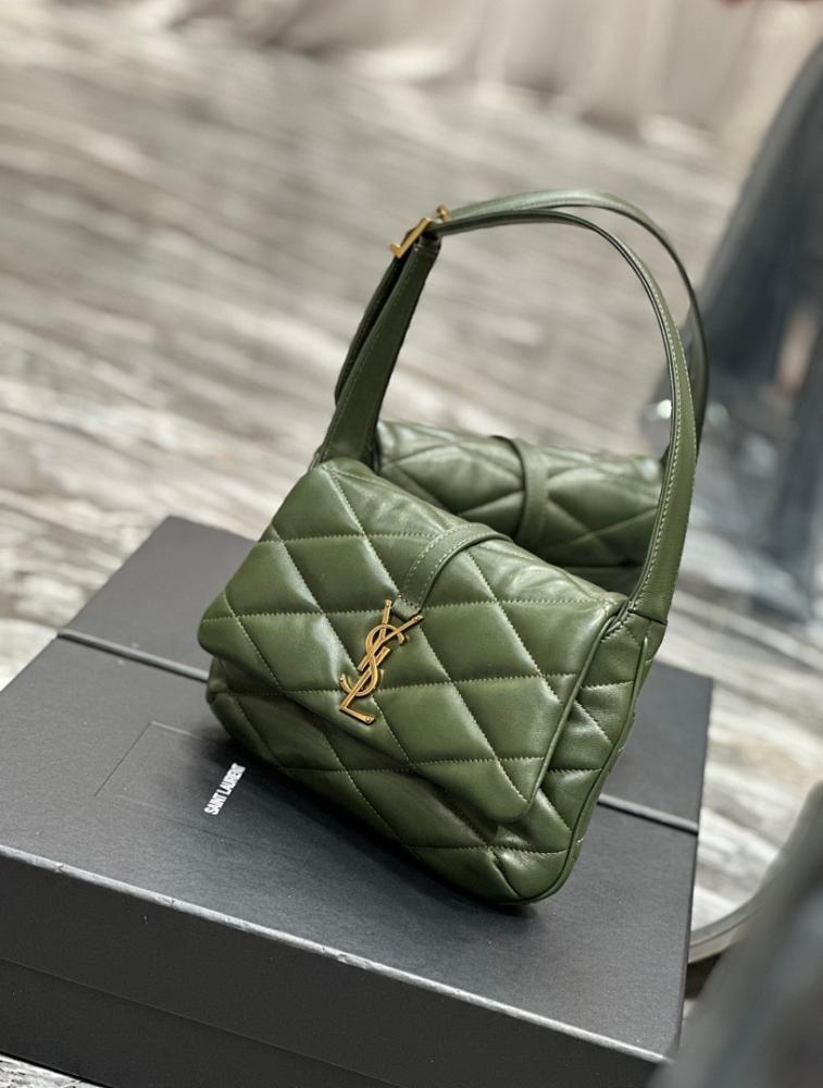 Classic Modern Quilted Leather Shoulder Bag 24x18x5.5cm