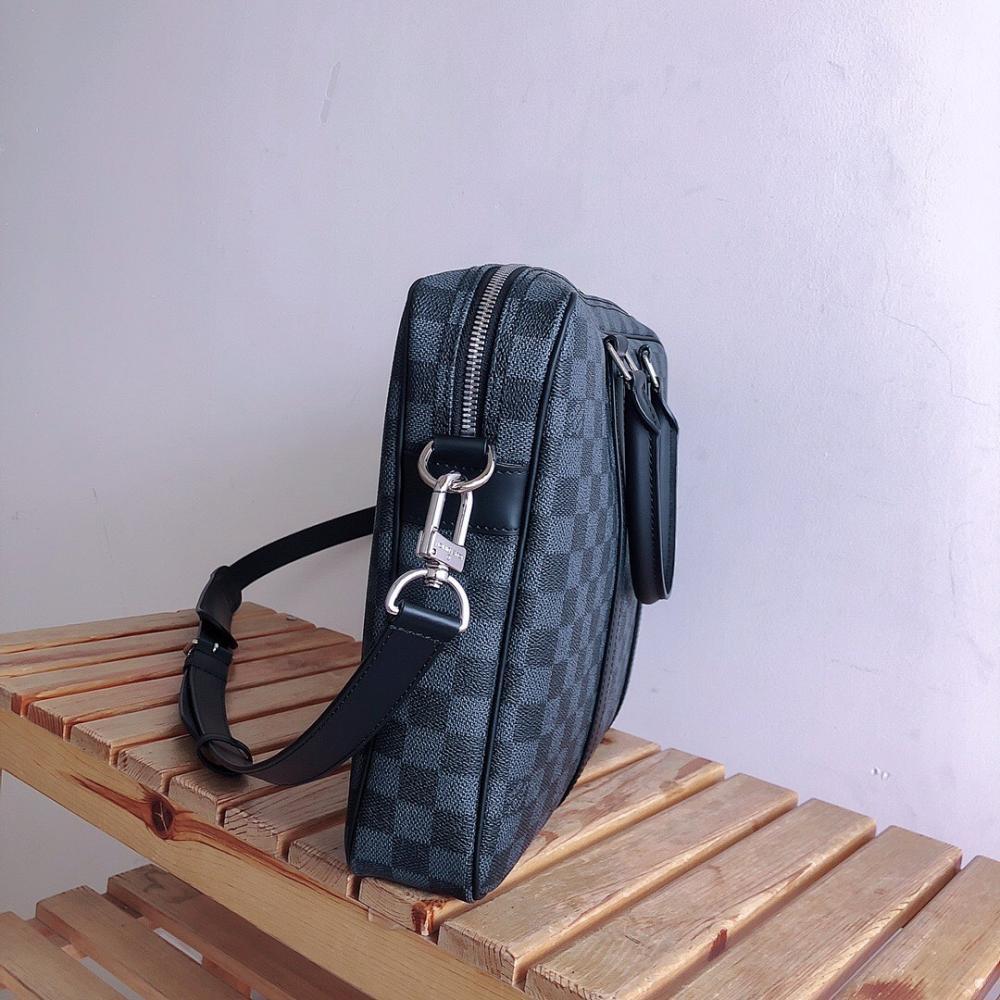 Stylish Refined Leather Top Handle Bag 37x30x7cm