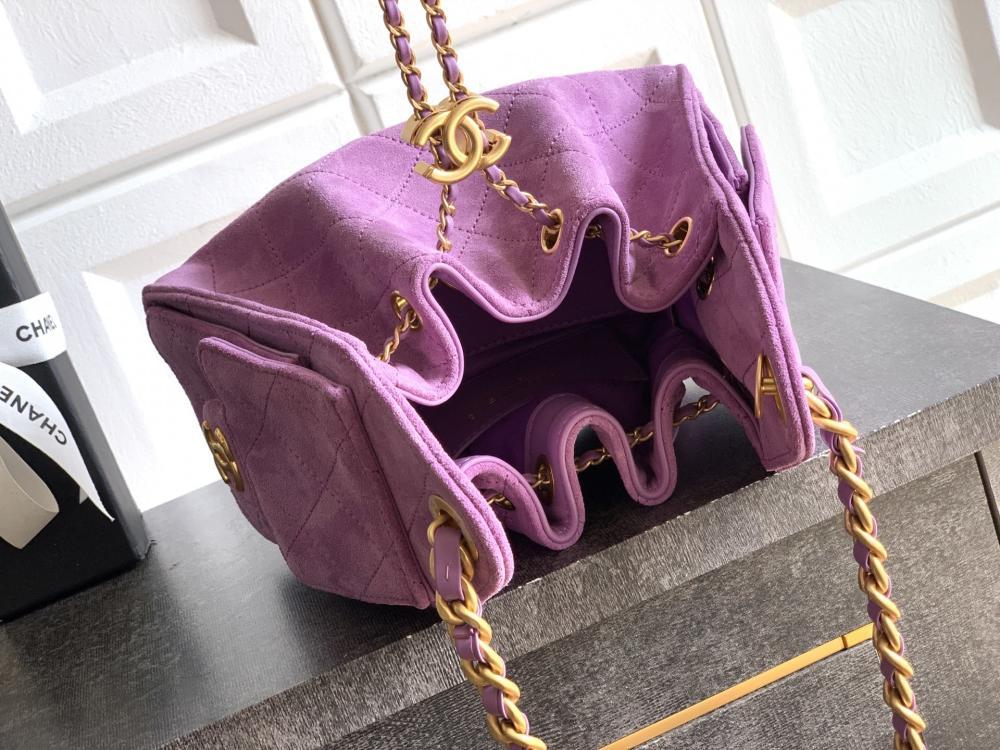 Leather Bucket Bag Style 338945598
