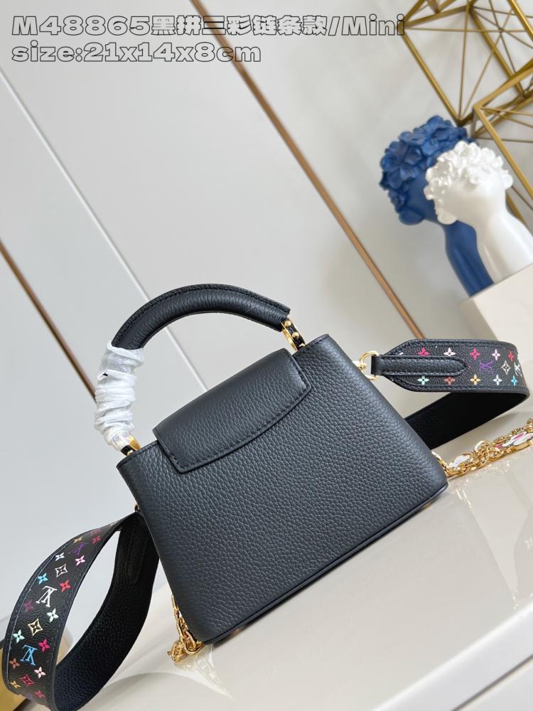 Leather Top Handle Bag Pink
