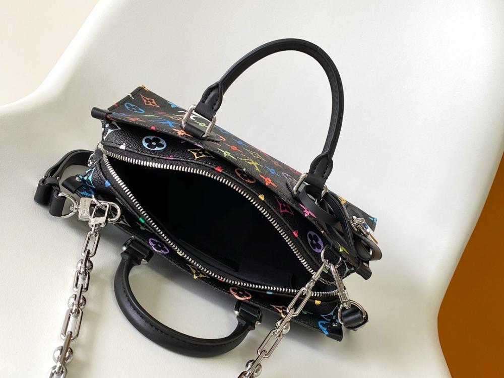 Luxury Elegant Leather Shoulder Bag 25x13x10cm