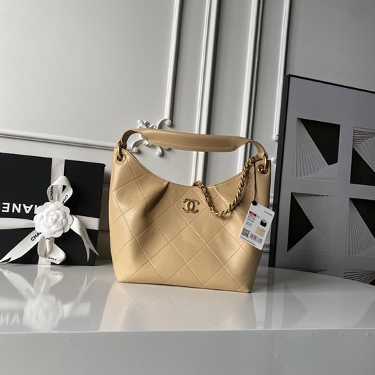 Calfskin Hobo Bag Style 734580194