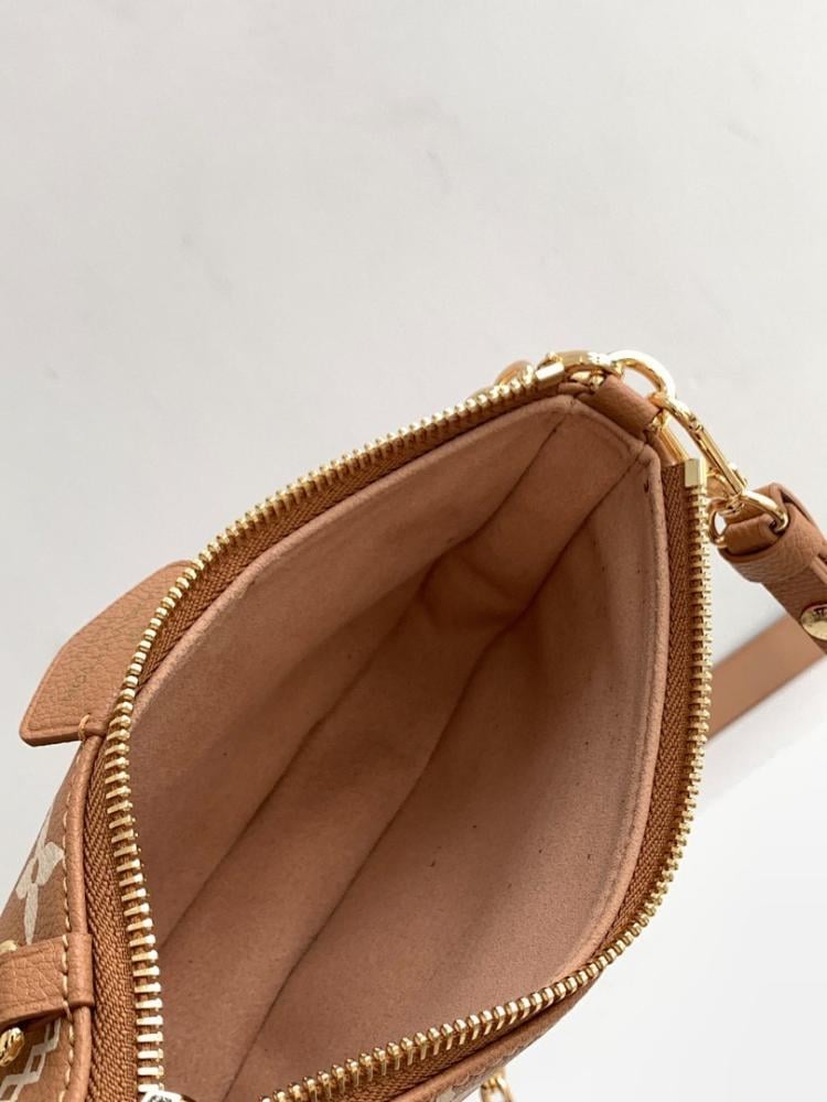 Modern Italian-Inspired Quilted Leather Shoulder Bag 19x11.5x3cm