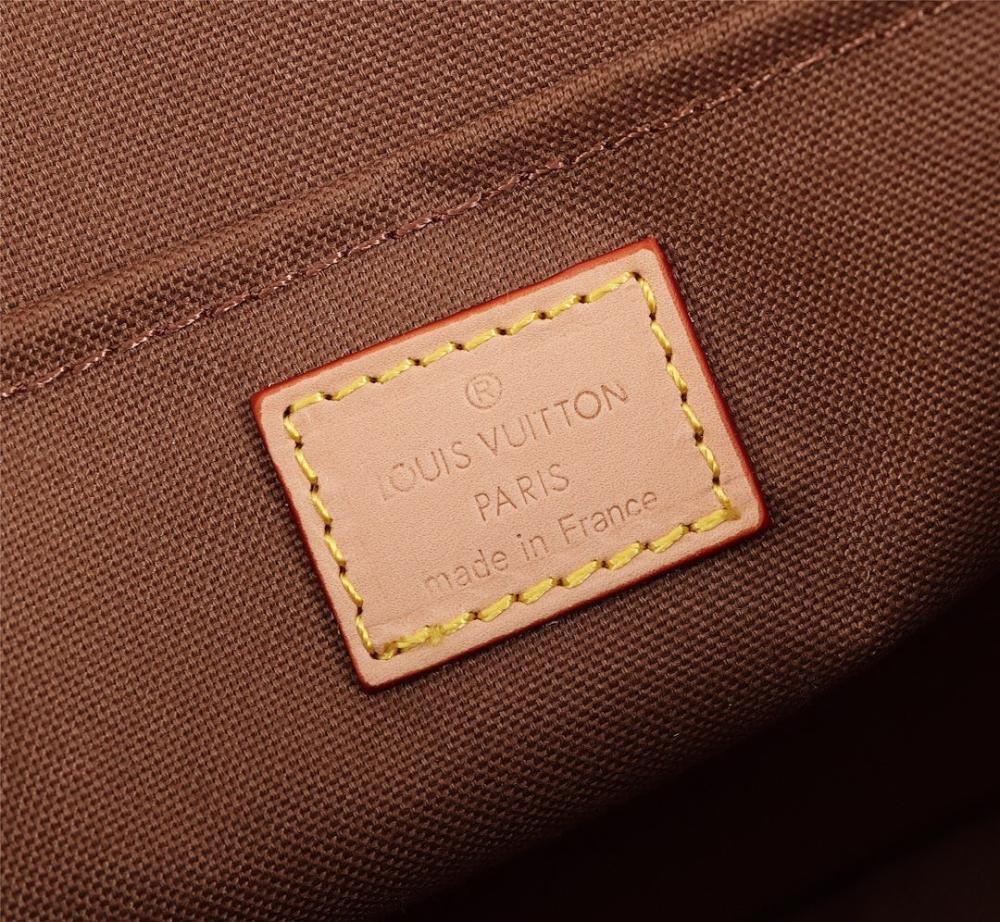 Luxury Refined Leather Shoulder Bag 27x17x9cm