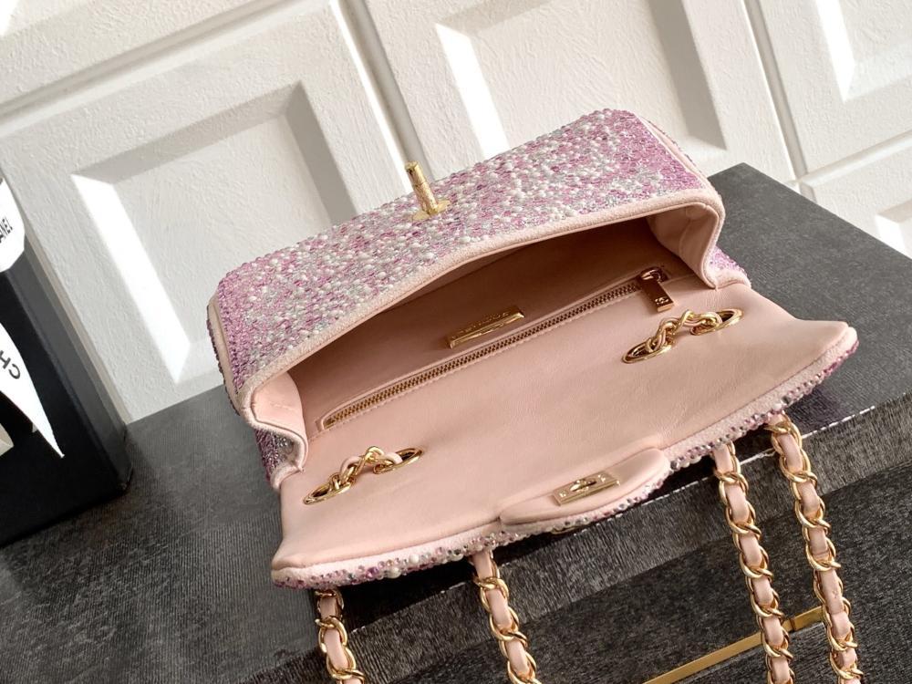 Quilted Top Handle Bag Style 1878279861