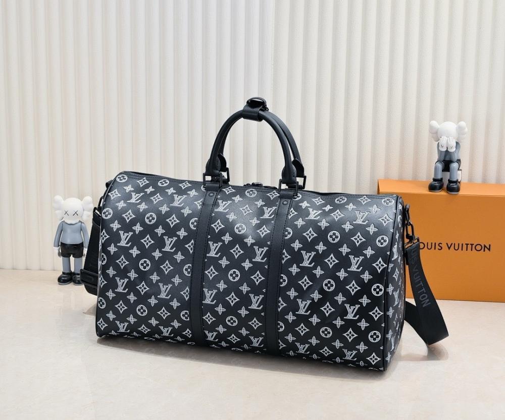 Elegant Printed Leather Top Handle Bag