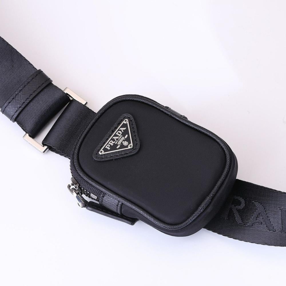 Classic Woven Nylon Crossbody Bag
