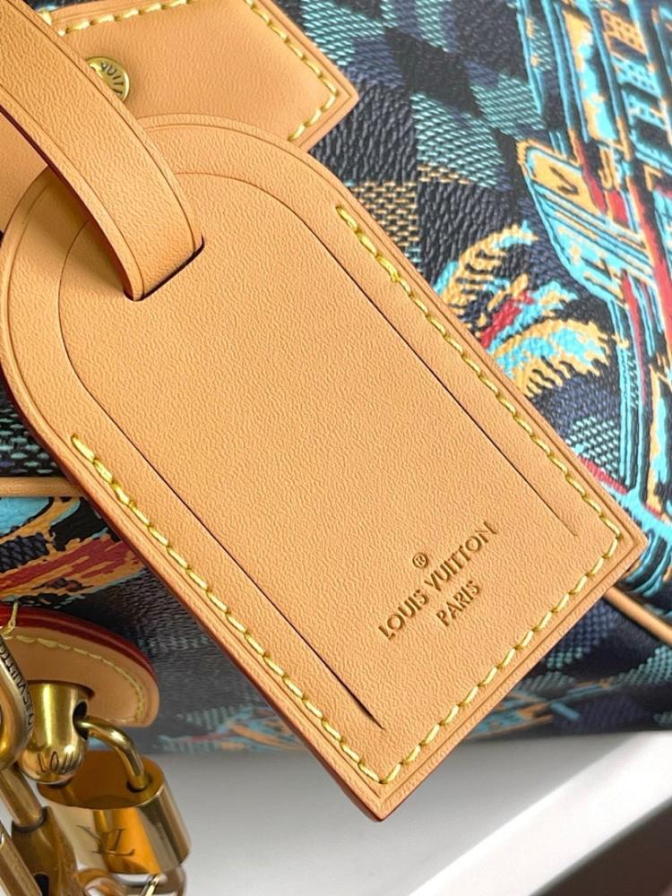 Stylish Jacquard Shoulder Bag 25x15x15cm