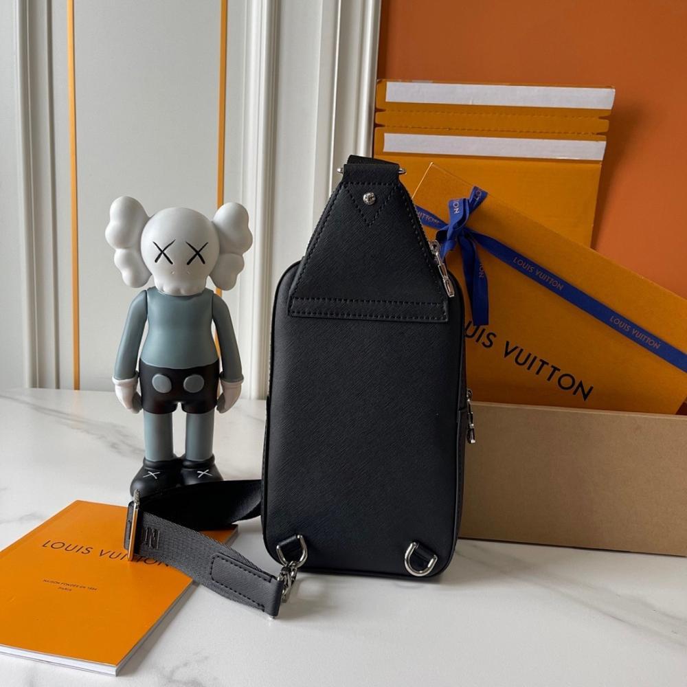 Stylish Refined Monogram Shoulder Bag 16x33x5.5cm
