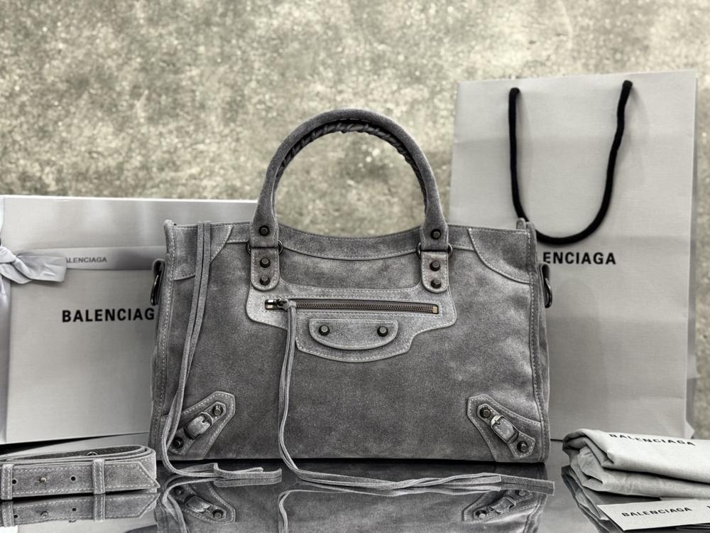 Leather Top Handle Bag Style 2006092404