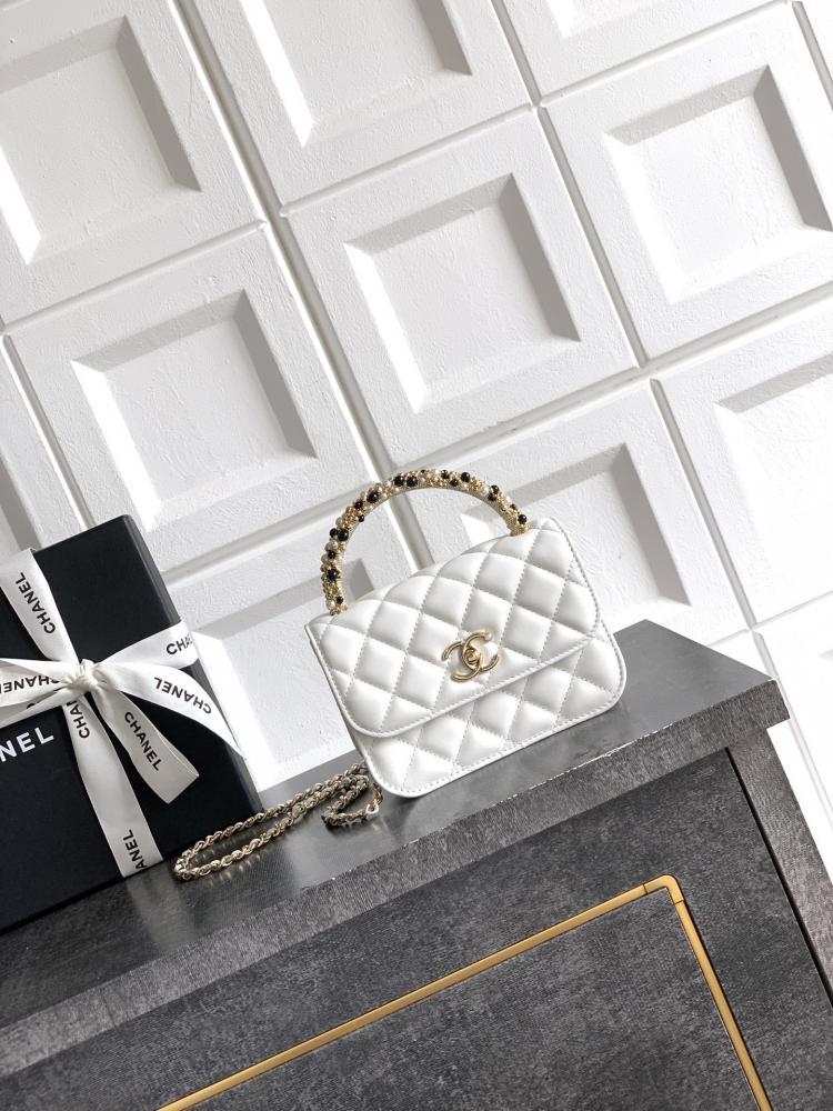 Leather Top Handle Bag Style 38034993