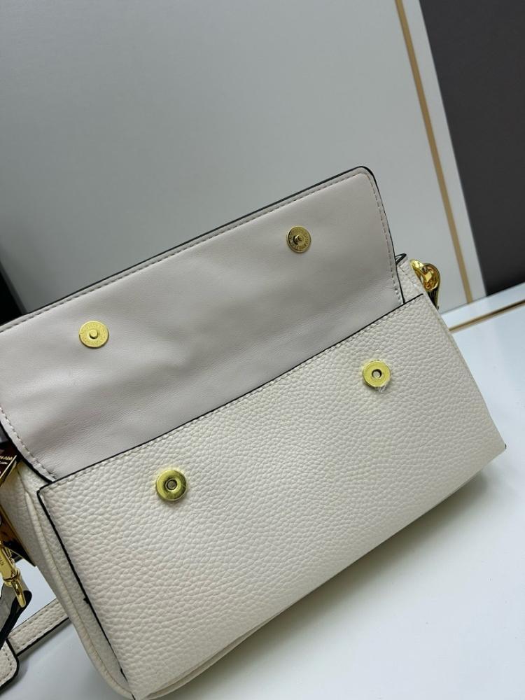 Italian-Inspired Luxury Leather Shoulder Bag 26x14x9cm