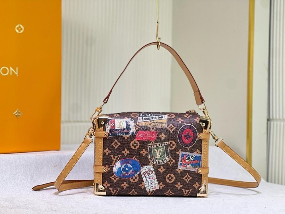 Stylish Refined Leather Shoulder Bag 21x14x6cm