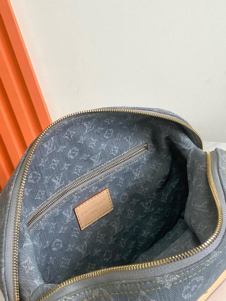 Stylish Refined Monogram Leather Top Handle Bag 27x18x9cm