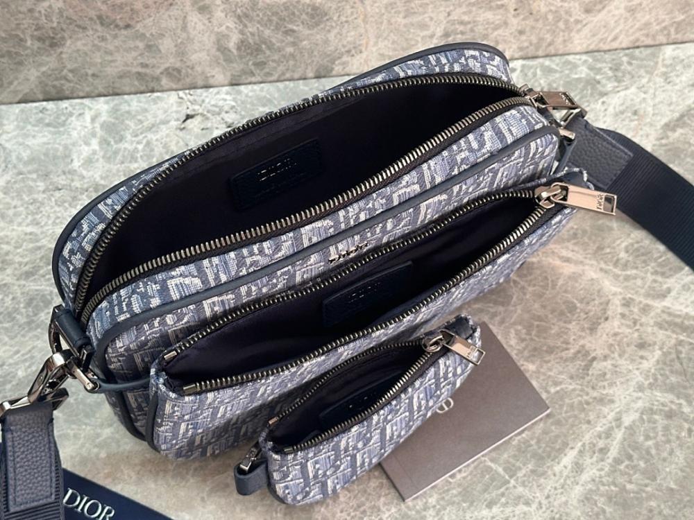 Modern Blue Printed Shoulder Bag