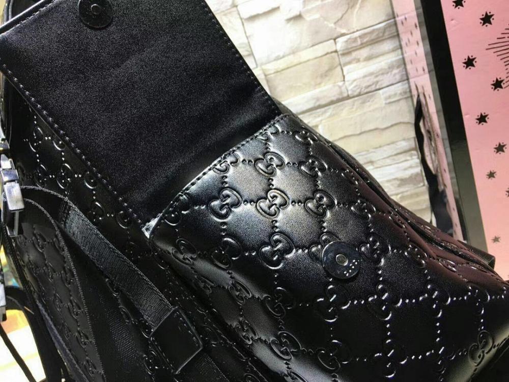 Stylish Refined Leather Crossbody Bag 34x42x16cm