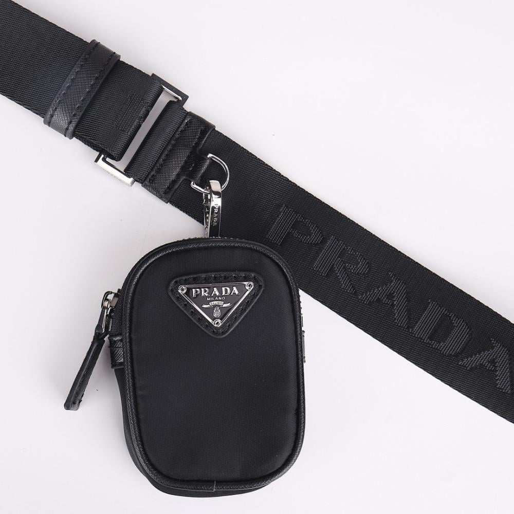 Modern Woven Nylon Shoulder Bag