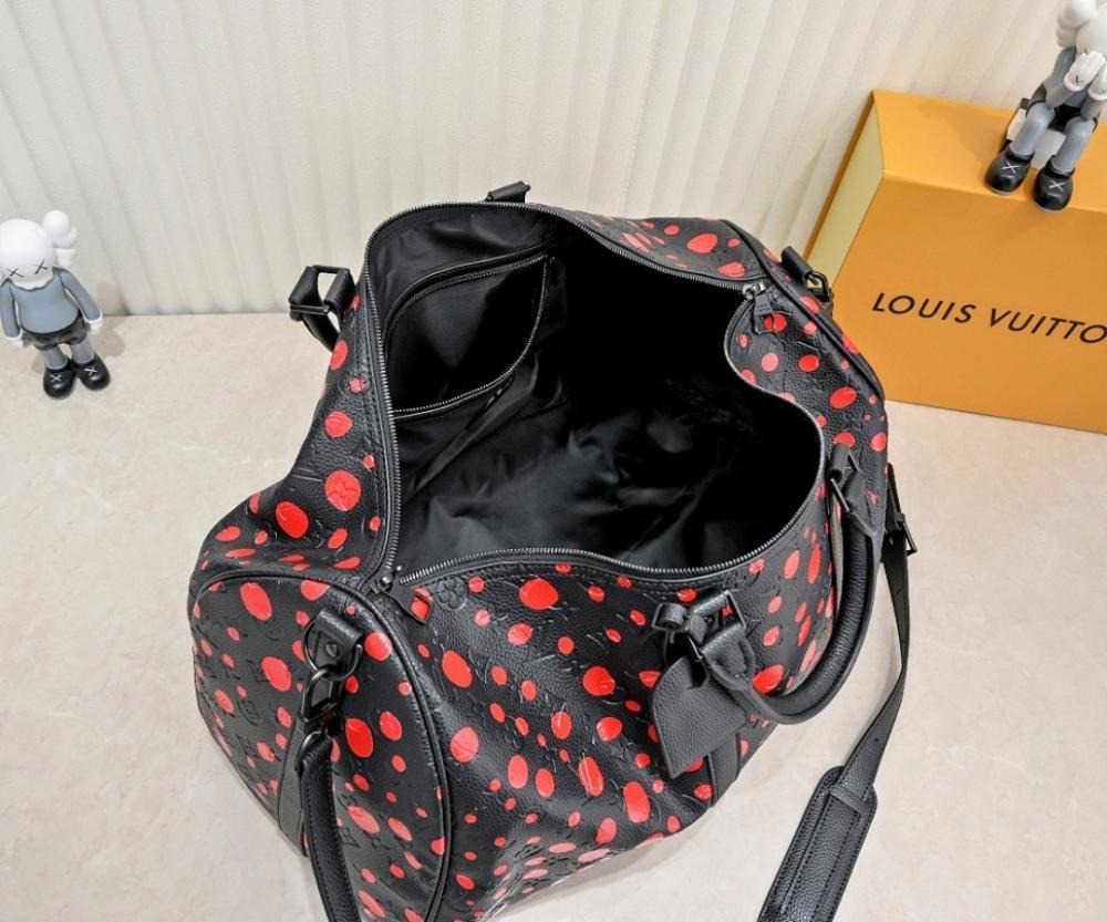 Elegant Leather Top Handle Bag 50x29x23cm