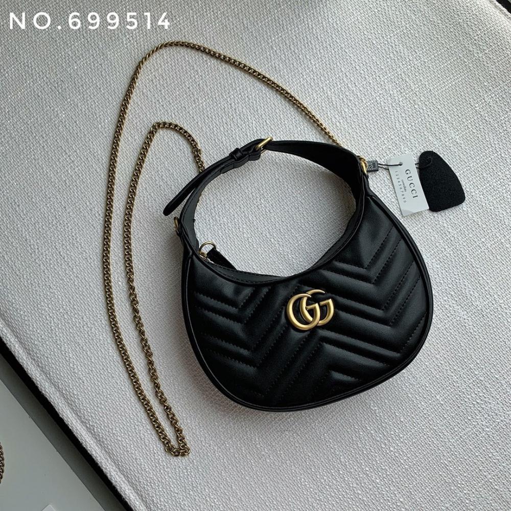Luxury Refined Leather Shoulder Bag 21x11x5cm