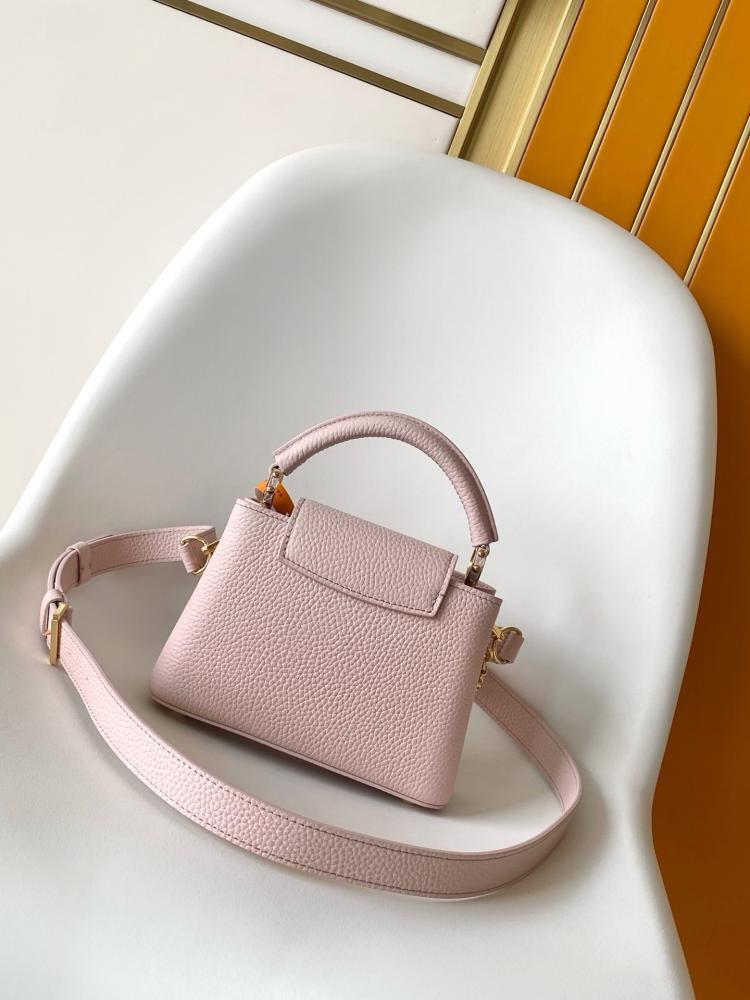Leather Top Handle Bag Style 382162671