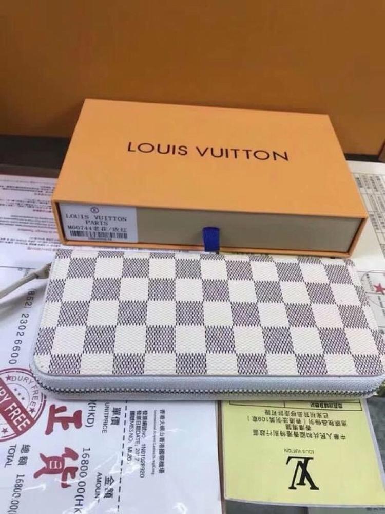 Modern Monogram Leather Wallet