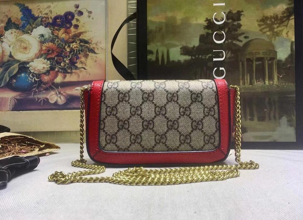 Modern Elegant Leather Top Handle Bag Red